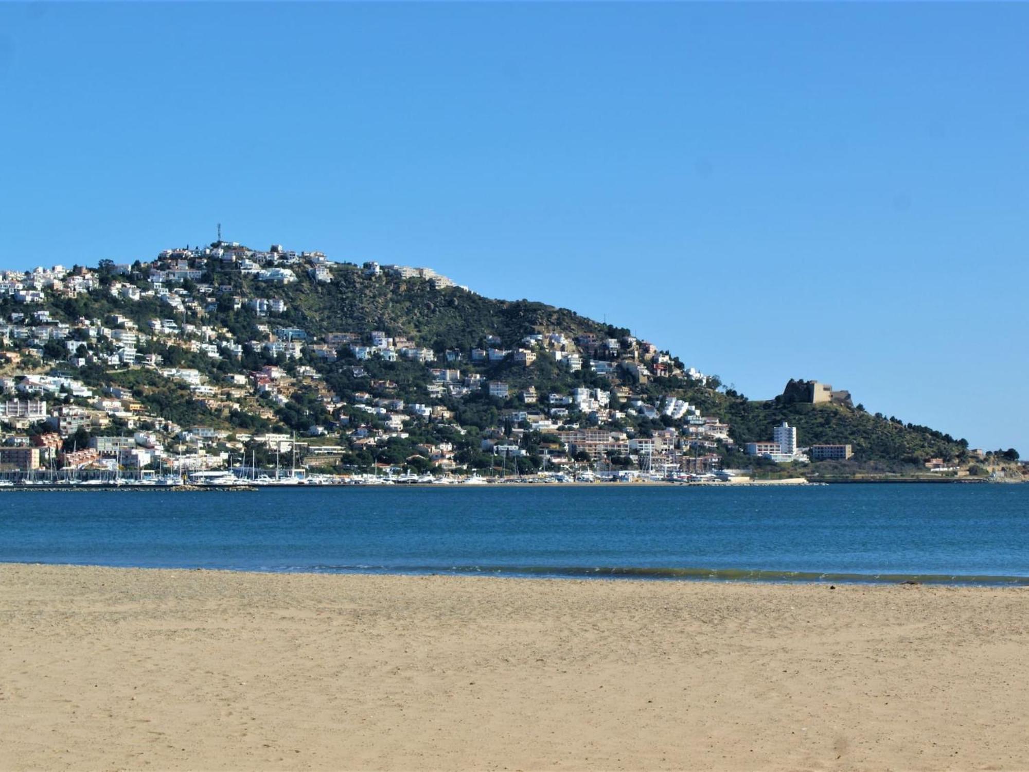 Apartamento En Roses A 2 Min De La Playa Con Vistas Al Mar Av-18 Girona Exteriér fotografie
